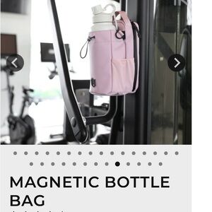 Pink Magnetic Bottle Bag
